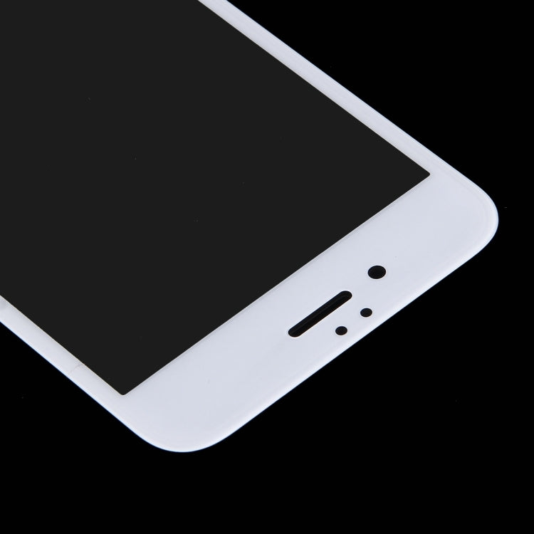 สำหรับ iPhone 6 Plus และ 6s Plus 0.26mm 9H ความแข็งพื้นผิว 4D Curverd Arc ป้องกันการระเบิด HD ผ้าไหมหน้าจอกระจกนิรภัยแบบเต็มหน้าจอ