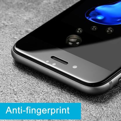 สำหรับ iPhone 6 Plus และ 6s Plus 0.26mm 9H ความแข็งพื้นผิว 4D Curverd Arc ป้องกันการระเบิด HD ผ้าไหมหน้าจอกระจกนิรภัยแบบเต็มหน้าจอ