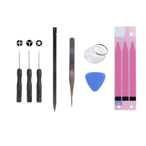 JIAFA JF-8161 ชุดเครื่องมือซ่อมแบตเตอรี่ 8 in 1 สำหรับ iPhone 6 Plus, For 6P