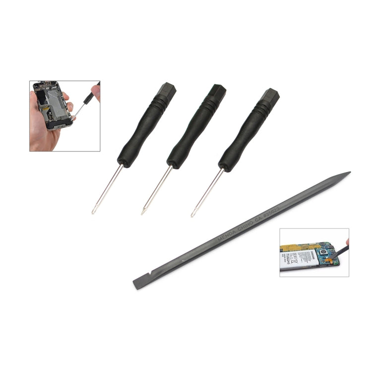 JIAFA JF-8161 ชุดเครื่องมือซ่อมแบตเตอรี่ 8 in 1 สำหรับ iPhone 6 Plus, For 6P