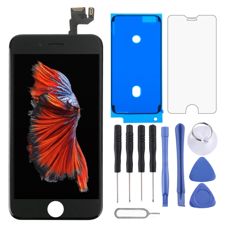ชุดประกอบ Digitizer (กล้องหน้า + LCD ดั้งเดิม + กรอบ + แผงสัมผัส) สำหรับ iPhone 6s, 4 in 1 for i6S Original White, 4 in 1 for i6S Original Black