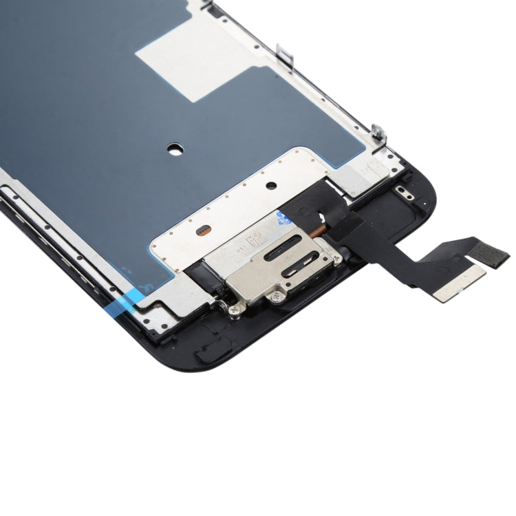 หน้าจอ LCD และชุดประกอบ Digitizer พร้อมกล้องหน้าสำหรับ iPhone 6s, 4 in 1 for i6s with Camera Black
