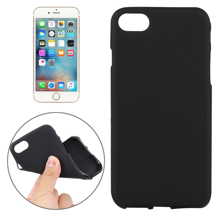 สำหรับ iPhone 8 และ 7 สีทึบ TPU ฝาครอบป้องกันด้านหลัง