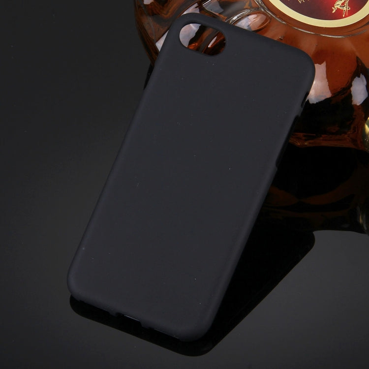 สำหรับ iPhone 8 และ 7 สีทึบ TPU ฝาครอบป้องกันด้านหลัง