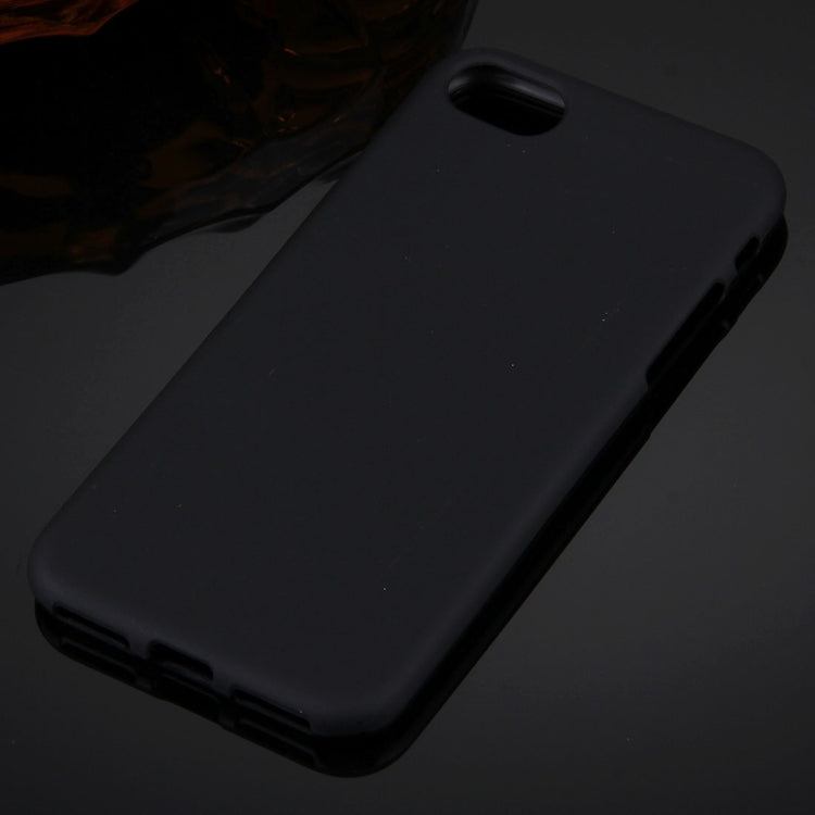 สำหรับ iPhone 8 และ 7 สีทึบ TPU ฝาครอบป้องกันด้านหลัง