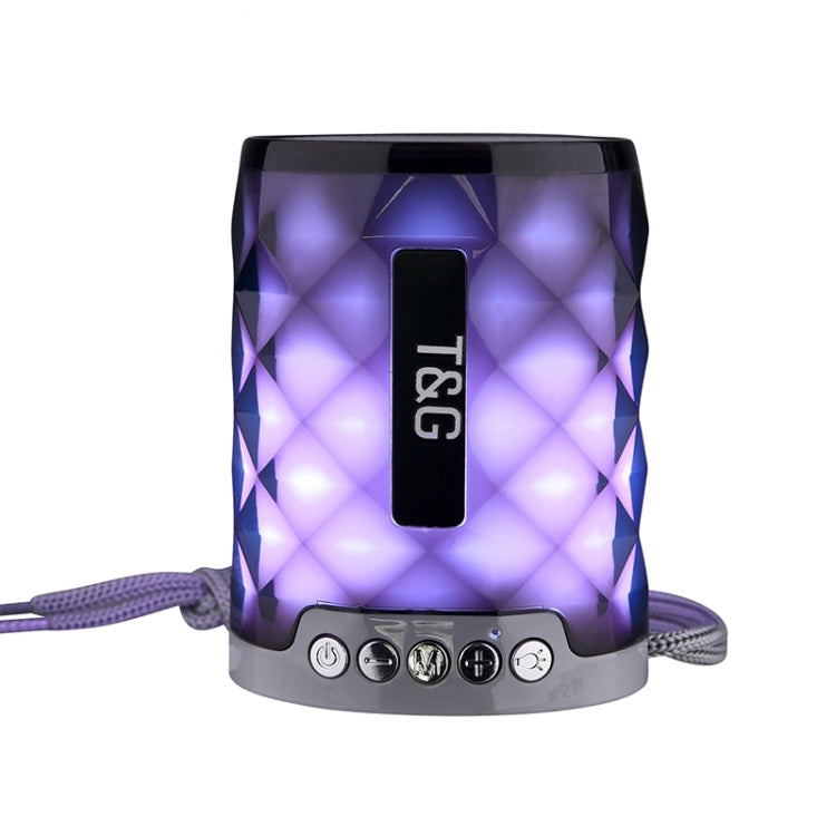 T&G TG155 Bluetooth 4.2 ลำโพงบลูทูธไร้สายแบบพกพาขนาดเล็กพร้อมไฟสีสันสดใส
