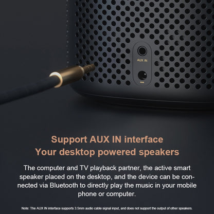 Xiaomi Xiaoai Speaker Pro พร้อมระดับเสียงช่องเสียงขนาดใหญ่ 750mL / การเชื่อมต่อแบบมีสาย AUX IN / สเตอริโอคอมโบ / เสียง DTS ระดับมืออาชีพ / ชิปเสียง Hi-Fi / รีโมทคอนโทรลอินฟราเรด เครื่องใช้ในบ้านแบบดั้งเดิม / เกตเวย์ Bluetooth Mesh, Xiaoai Speaker Pro