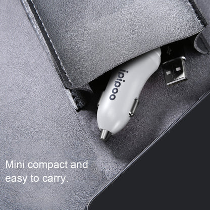 ipipoo XP-1 Dual USB Car Fast Charger เครื่องชาร์จพร้อมสาย Android, XP-1 (White)
