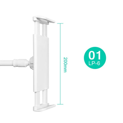 UBN-20 Universal 360 องศาหมุนที่ถอดออกได้สามขั้นตอน Lazy Bracket โทรศัพท์มือถือ/แท็บเล็ตเดสก์ท็อป, Three-stage Gold, Three-stage Grey, Three-stage Blue, Three-stage Silver, Three-stage Rose Gold