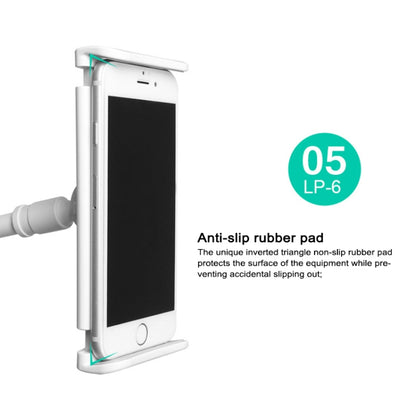 UBN-20 Universal 360 องศาหมุนที่ถอดออกได้สามขั้นตอน Lazy Bracket โทรศัพท์มือถือ/แท็บเล็ตเดสก์ท็อป, Three-stage Gold, Three-stage Grey, Three-stage Blue, Three-stage Silver, Three-stage Rose Gold