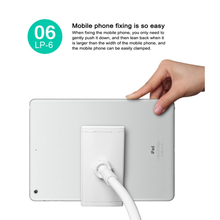 UBN-20 Universal 360 องศาหมุนที่ถอดออกได้สามขั้นตอน Lazy Bracket โทรศัพท์มือถือ/แท็บเล็ตเดสก์ท็อป, Three-stage Gold, Three-stage Grey, Three-stage Blue, Three-stage Silver, Three-stage Rose Gold