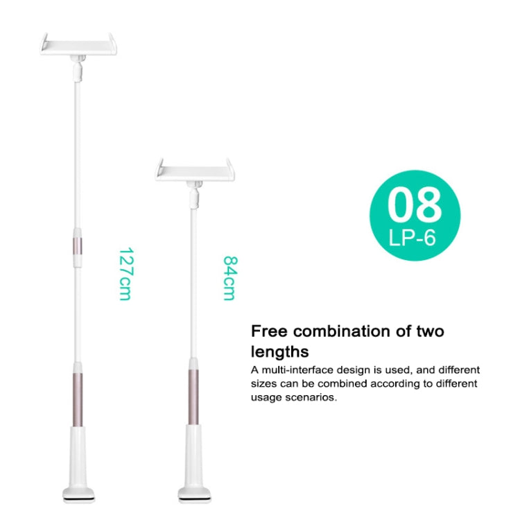 UBN-20 Universal 360 องศาหมุนที่ถอดออกได้สามขั้นตอน Lazy Bracket โทรศัพท์มือถือ/แท็บเล็ตเดสก์ท็อป, Three-stage Gold, Three-stage Grey, Three-stage Blue, Three-stage Silver, Three-stage Rose Gold