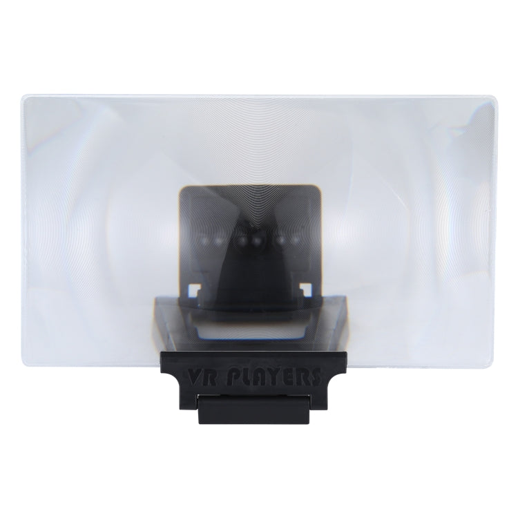 F6 12 นิ้ว Universal พับ 3D โทรศัพท์มือถือหน้าจอแว่นขยายพร้อม Lazy Stand
