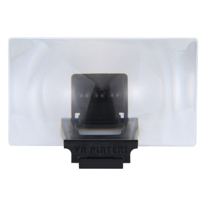 F6 12 นิ้ว Universal พับ 3D โทรศัพท์มือถือหน้าจอแว่นขยายพร้อม Lazy Stand