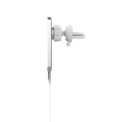 X16 Magsafe Car Air Outlet Vent Mount Clamp Holder 15W ชาร์จเร็ว Qi Magnetic Wireless Charger, X16