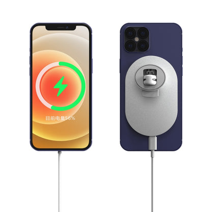 X19 Magsafe Car Air Outlet Vent Mount Clamp Holder 15W ชาร์จเร็ว Qi Magnetic Wireless Charger, X19