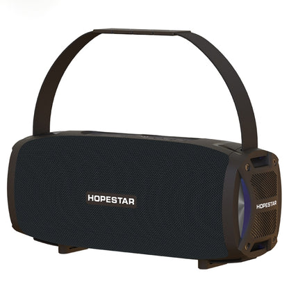 HOPESTAR H24 Pro TWS ลำโพงบลูทู ธ พื้นผิวทอกันน้ำกลางแจ้งแบบพกพาพร้อมแสงจังหวะรองรับการโทรแบบแฮนด์ฟรีและดิสก์ U และการ์ด TF และ 3.5 มม. AUX และ FM, H24 Pro Black, H24 Pro Grey, H24 Pro Blue, H24 Pro Red