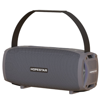 HOPESTAR H24 Pro TWS ลำโพงบลูทู ธ พื้นผิวทอกันน้ำกลางแจ้งแบบพกพาพร้อมแสงจังหวะรองรับการโทรแบบแฮนด์ฟรีและดิสก์ U และการ์ด TF และ 3.5 มม. AUX และ FM, H24 Pro Black, H24 Pro Grey, H24 Pro Blue, H24 Pro Red