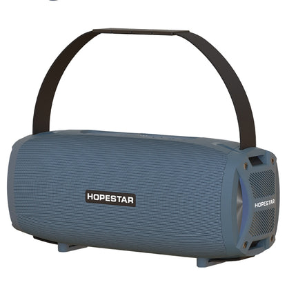HOPESTAR H24 Pro TWS ลำโพงบลูทู ธ พื้นผิวทอกันน้ำกลางแจ้งแบบพกพาพร้อมแสงจังหวะรองรับการโทรแบบแฮนด์ฟรีและดิสก์ U และการ์ด TF และ 3.5 มม. AUX และ FM, H24 Pro Black, H24 Pro Grey, H24 Pro Blue, H24 Pro Red