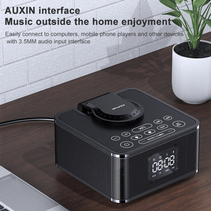 awei Y332 ลำโพงบลูทูธ 5.0 ชาร์จไร้สาย รองรับการโทรด้วยเสียงแบบแฮนด์ฟรี