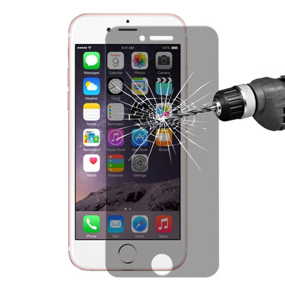 ENKAY สำหรับ iPhone 8 และ iPhone 7 Hat-Prince 0.26 มม. 9H + ความแข็งพื้นผิว 2.5D ความเป็นส่วนตัวป้องกันแสงสะท้อนฟิล์มกระจกนิรภัยไม่เต็ม, For 7