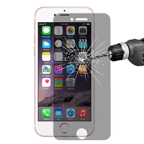 ENKAY สำหรับ iPhone 8 และ iPhone 7 Hat-Prince 0.26 มม. 9H + ความแข็งพื้นผิว 2.5D ความเป็นส่วนตัวป้องกันแสงสะท้อนฟิล์มกระจกนิรภัยไม่เต็ม, For 7