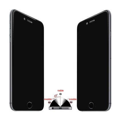 ENKAY สำหรับ iPhone 8 และ iPhone 7 Hat-Prince 0.26 มม. 9H + ความแข็งพื้นผิว 2.5D ความเป็นส่วนตัวป้องกันแสงสะท้อนฟิล์มกระจกนิรภัยไม่เต็ม, For 7