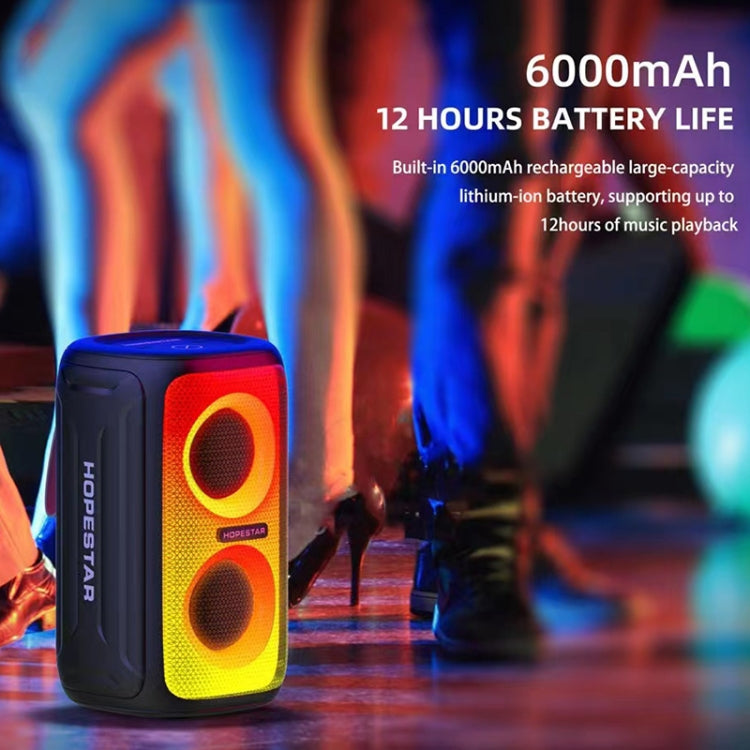HOPESTAR Party 110 ลำโพงบลูทูธไร้สายสีสันสดใสขนาดเล็ก, Party 110 Mini (Black), Party 110 Mini (Grey), Party 110 Mini (Blue)