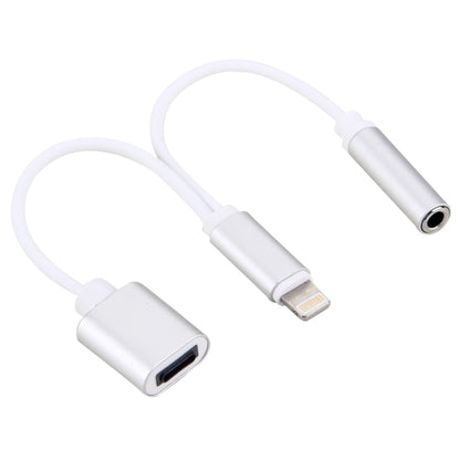 10 ซม.8 Pin Female ถึง 3.5 มม.เสียงหญิงถึง 8 Pin Charger 160; อะแดปเตอร์, รองรับระบบ IOS ทั้งหมด