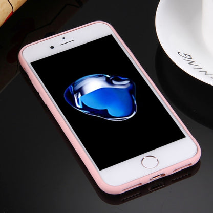 สำหรับ iPhone 8 และ 7 เคสป้องกัน TPU สีทึบไม่มีรูกลม
