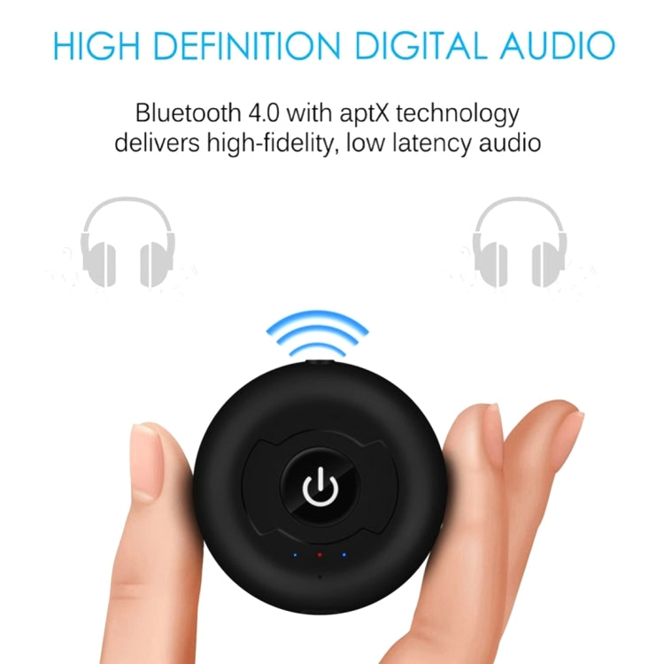 H366T เครื่องส่งสัญญาณเสียง Bluetooth 4.0 หลายจุดแบบพกพาสำหรับ iPhone, Samsung, HTC, Sony, Google, Huawei, Xiaomi และสมาร์ทโฟนอื่น ๆ