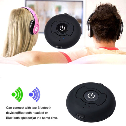 H366T เครื่องส่งสัญญาณเสียง Bluetooth 4.0 หลายจุดแบบพกพาสำหรับ iPhone, Samsung, HTC, Sony, Google, Huawei, Xiaomi และสมาร์ทโฟนอื่น ๆ