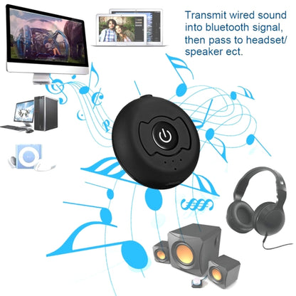 H366T เครื่องส่งสัญญาณเสียง Bluetooth 4.0 หลายจุดแบบพกพาสำหรับ iPhone, Samsung, HTC, Sony, Google, Huawei, Xiaomi และสมาร์ทโฟนอื่น ๆ