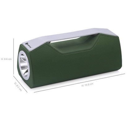 NewRixing NR-2028 แสงแบบพกพาลำโพงสเตอริโอบลูทูธไร้สายรองรับฟังก์ชั่น TWS ลำโพง
