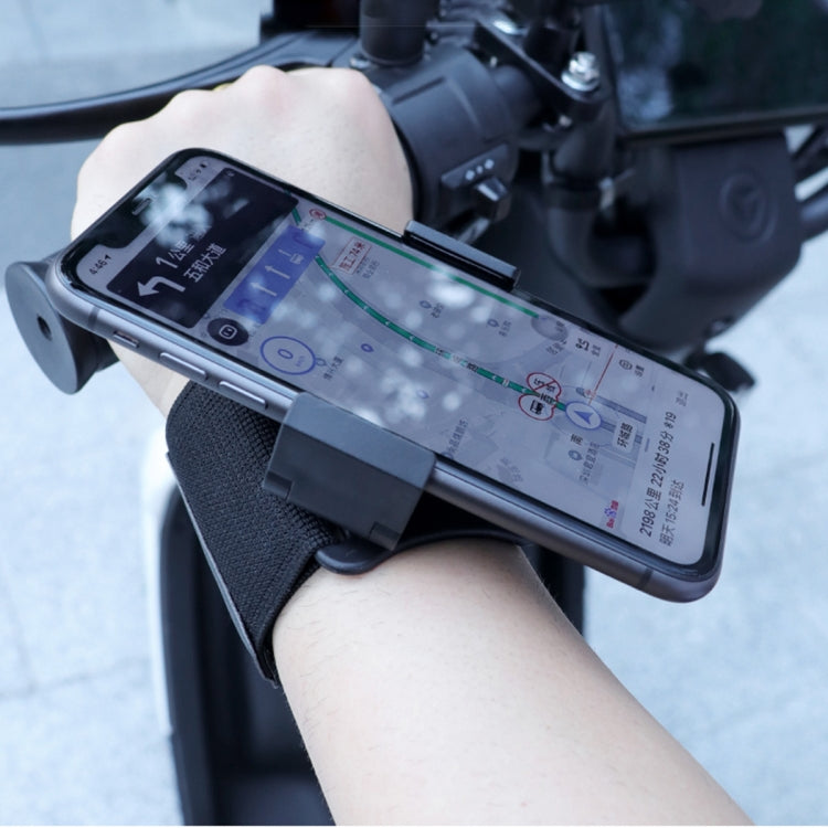 ที่วางโทรศัพท์แบบแฮนด์ฟรีแบบยืดหยุ่น, สายรัดข้อมือความยาว: 24 ซม, Wristband Length: 24cm