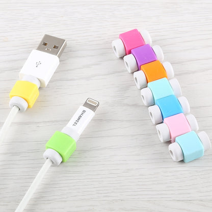หูฟัง ลวด Data Cable Protection Cover Winder Cord Wrap Organizer, การจัดส่งสีแบบสุ่ม, 1PCS