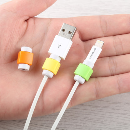 หูฟัง ลวด Data Cable Protection Cover Winder Cord Wrap Organizer, การจัดส่งสีแบบสุ่ม, 1PCS