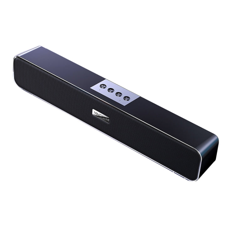 YINDIAO A36 บลูทูธ 5.0 สมาร์ทซับวูฟเฟอร์คอมพิวเตอร์ลำโพงไร้สาย Bluetooth รุ่นบลูทูธมาตรฐาน, Bluetooth Standard Version(Black)