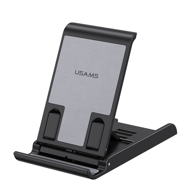 USAMS US-ZJ073 ที่วางโทรศัพท์แท็บเล็ตตั้งโต๊ะแบบพับได้แบบพับเก็บได้, US-ZJ073