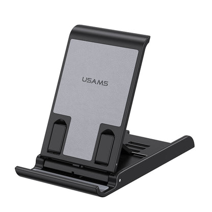 USAMS US-ZJ073 ที่วางโทรศัพท์แท็บเล็ตตั้งโต๊ะแบบพับได้แบบพับเก็บได้, US-ZJ073