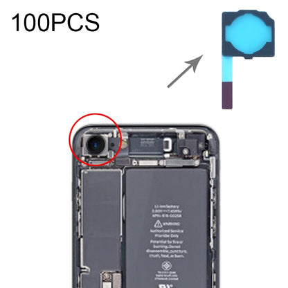 100 ชิ้นสำหรับ iPhone 7 กลับกล้องแผ่นโฟมฟองน้ำกันฝุ่น, Camera Dustproof