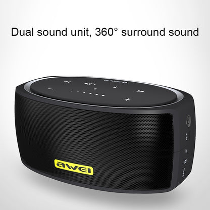 awei Y210 ลำโพงบลูทูธไร้สายแบบพกพา V4.2 พร้อมเสียงเบสที่เพิ่มขึ้น รองรับการ์ด NFC / TF / AUX, Y210