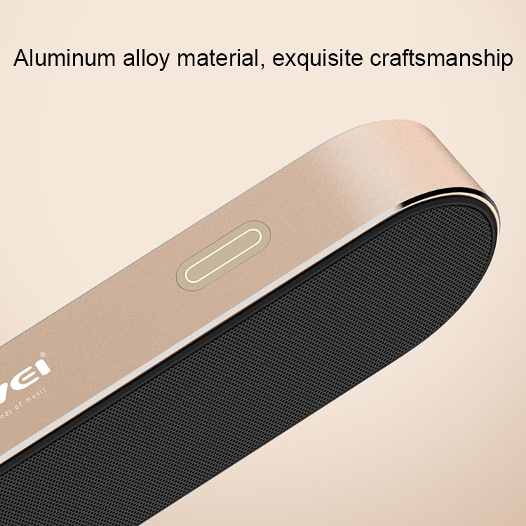 awei Y220 ลำโพงบลูทูธไร้สายแบบพกพา V4.2 พร้อมระบบเสียงสเตอริโอ 3D ที่ชัดเจนแบบ HD และการตัดเสียงรบกวน รองรับการ์ด TF / AUX, Y220
