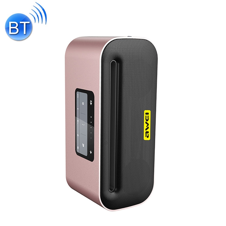 awei Y600 ลำโพงบลูทูธไร้สายพร้อมสเตอริโอ 3D, ไมโครโฟนในตัว, รองรับการ์ด TF / AUX / NFC, Y600