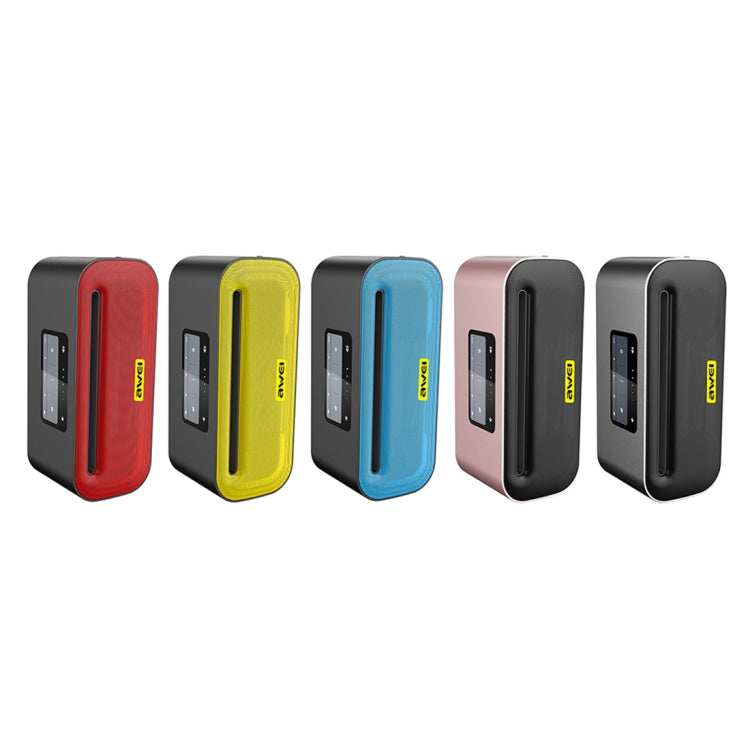 awei Y600 ลำโพงบลูทูธไร้สายพร้อมสเตอริโอ 3D, ไมโครโฟนในตัว, รองรับการ์ด TF / AUX / NFC, Y600
