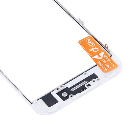 เลนส์กระจกด้านนอกหน้าจอด้านหน้าพร้อมกรอบหน้าจอ LCD ด้านหน้าและกาวใส OCA สำหรับ iPhone 7, For iPhone 7 (Frame+OCA)