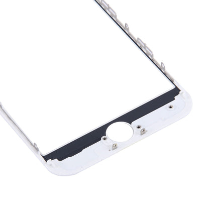 เลนส์กระจกด้านนอกหน้าจอด้านหน้าพร้อมกรอบหน้าจอ LCD ด้านหน้าและกาวใส OCA สำหรับ iPhone 7, For iPhone 7 (Frame+OCA)