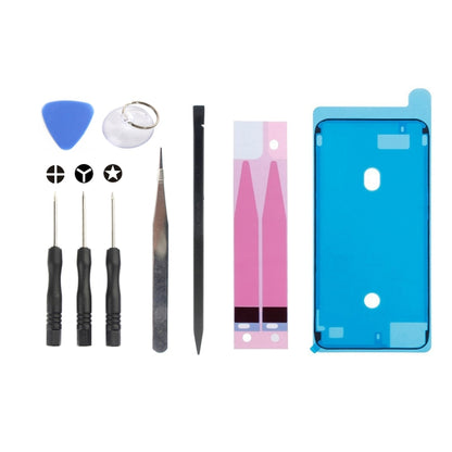 JIAFA JF-8162 ชุดเครื่องมือซ่อมแบตเตอรี่ 9 ใน 1 สำหรับ iPhone 7, For 7