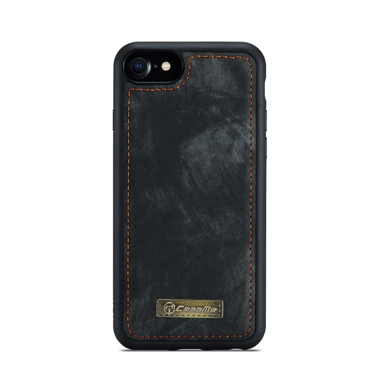 CaseMe สำหรับ iPhone 8 และ 7 กระเป๋าสตางค์หนังมัลติฟังก์ชั่นพร้อมเคสและตัวยึดด้านหลังพีซีแบบแม่เหล็กที่ถอดออกได้ & ช่องใส่การ์ด 10 ช่อง & ช่องใส่เงินสด 3 ช่อง & กระเป๋าสตางค์ซิป 1 อัน & กรอบรูป 2 อัน & ตัวล็อคแม่เหล็ก 3 อัน, For iPhone 8 & 7, For 8 & 7