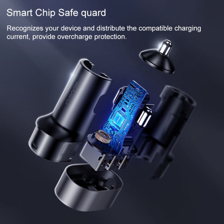 JOYROOM JR-CL03 6.2A Multi 5 พอร์ต USB Smart Car Charger, JR-CL03